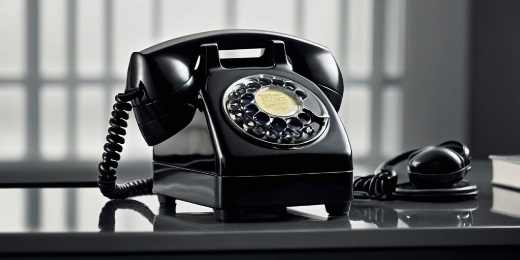 Une image d'un conseiller téléphonique souriant au téléphone, entouré d'ordinateurs et de documents d'assurance